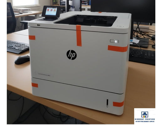 HP LaserJet Enterprise M607N K0Q14A  Network USB CF237A  Low page Count 23,000!