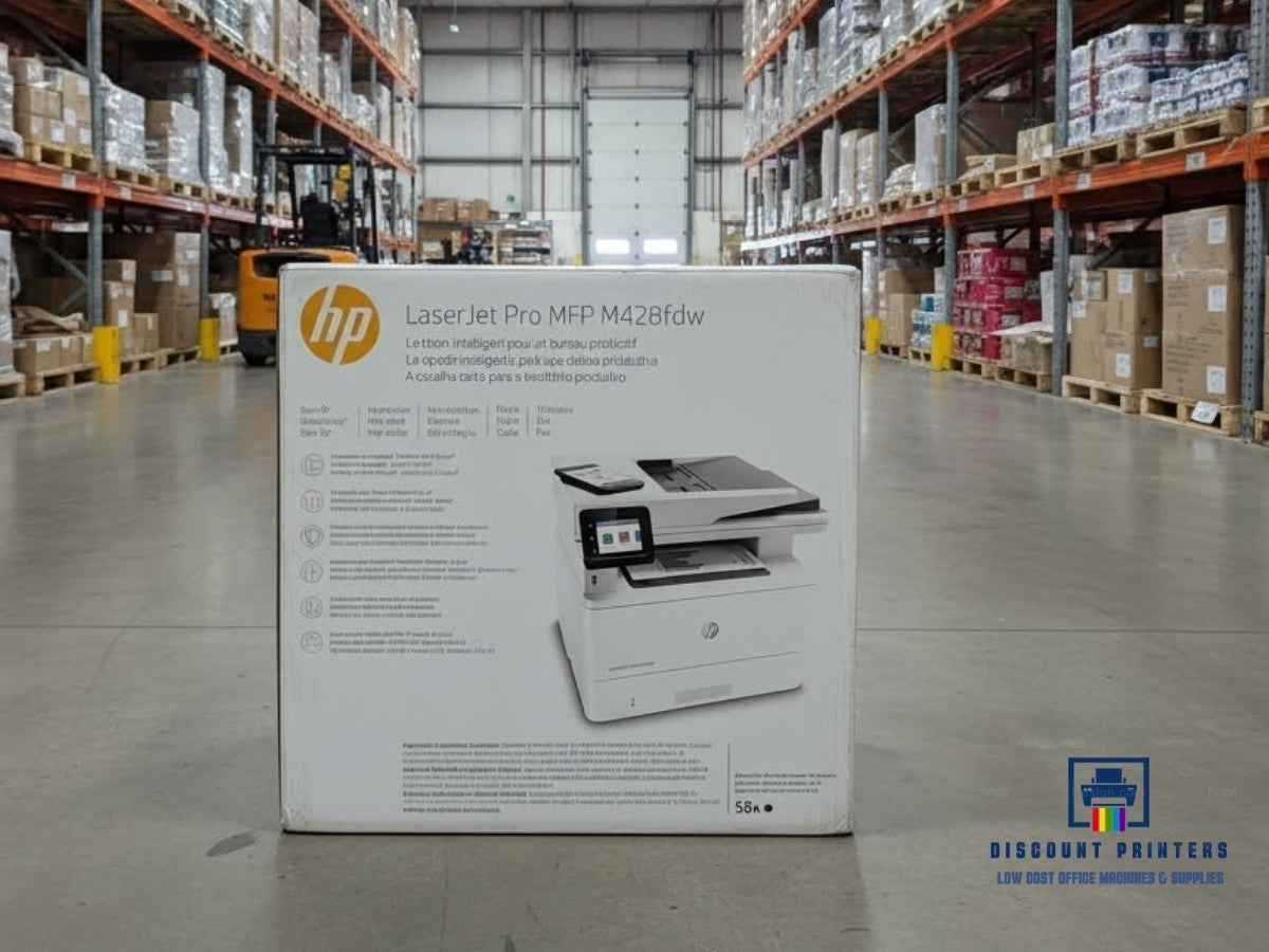 HP LaserJet Pro MFP M428fdw All-In-One Gr8! Print copy scan fax wireless  New
