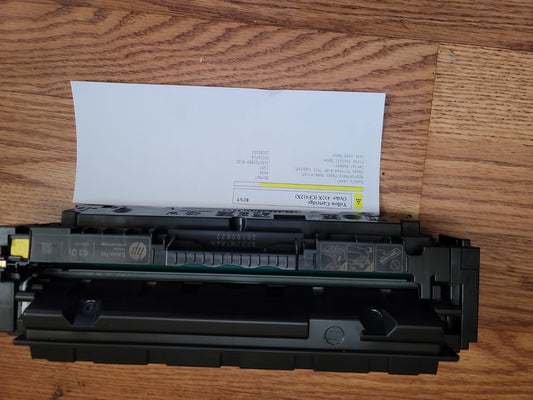 HP Genuine CF412X Toner Cartridge 412x - Yellow  80% Laserjet 477 M452 series