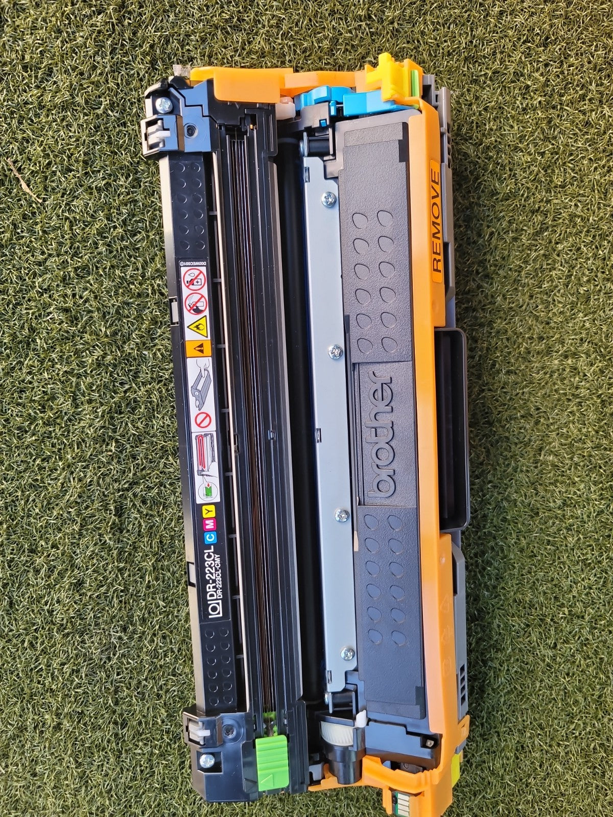 Genuine Brother TN227C Cyan High Yield Toner Cartridge Plus DR223CL Drum Unit