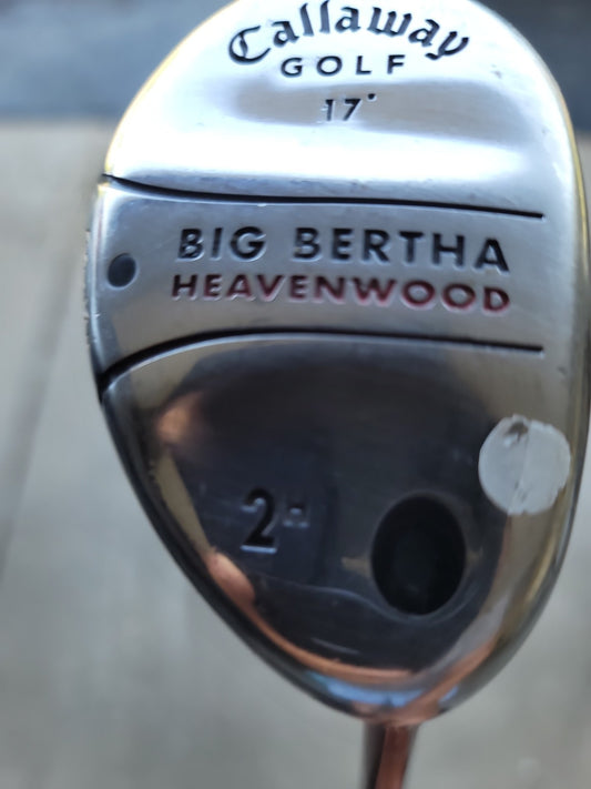 CALLAWAY Big Bertha Heavenwood 2H HYBRID WOOD 17* Hybrid Utility Graphite 