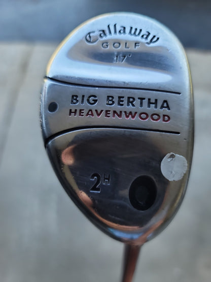 CALLAWAY Big Bertha Heavenwood 2H HYBRID WOOD 17* Hybrid Utility Graphite 