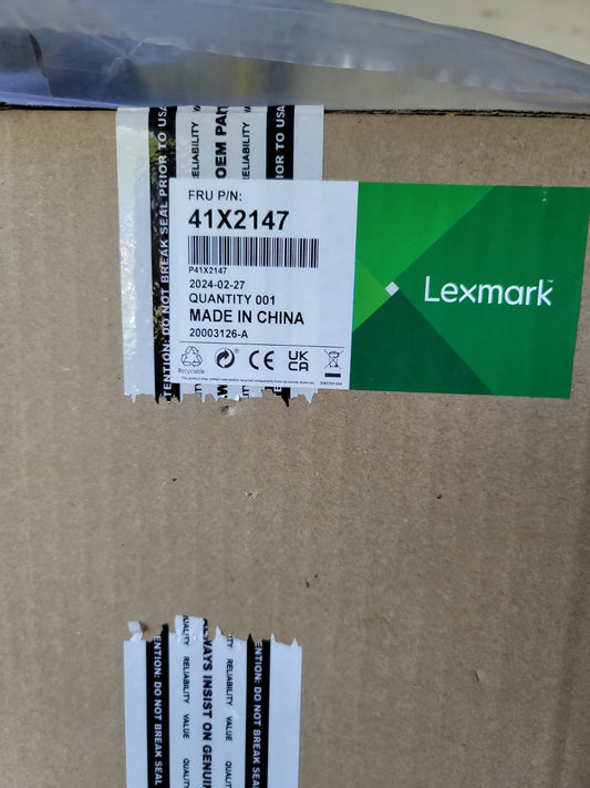 Genuine Lexmark 41X2147 Fuser Assembly New MS725DN