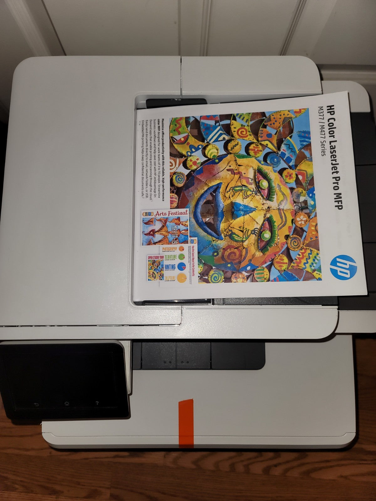 HP Color LaserJet Pro M477FNW Print Copy Scan  Wireless w/New Fuser  CF410A