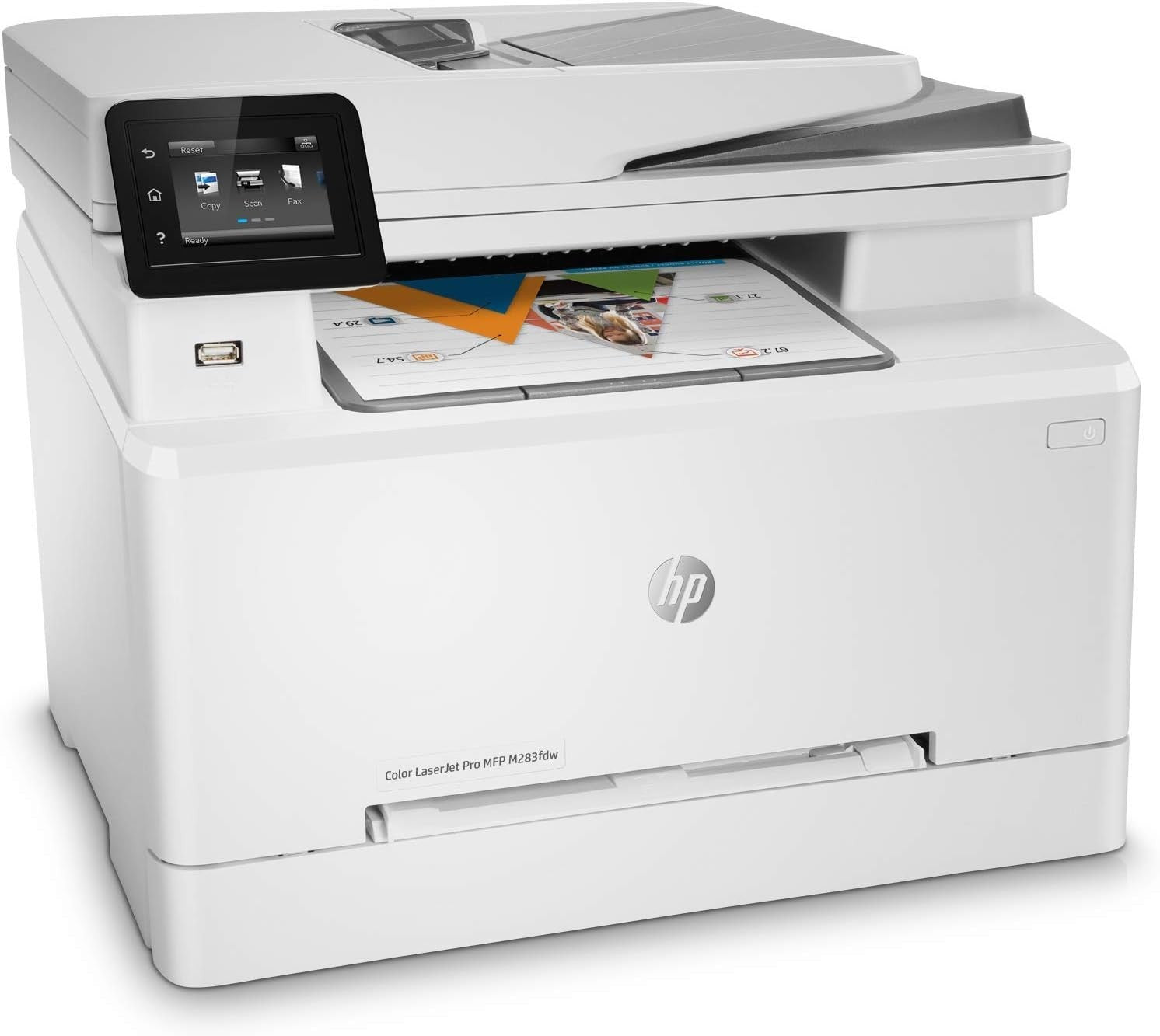 HP M283fdw Color LaserJet Pro Mobile Printer - Print Copy Scan 7KW75A  HP RFB