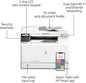 HP Color laserjet M183FW 7KW56A All In One with WIFI  Copy Print Scan SO