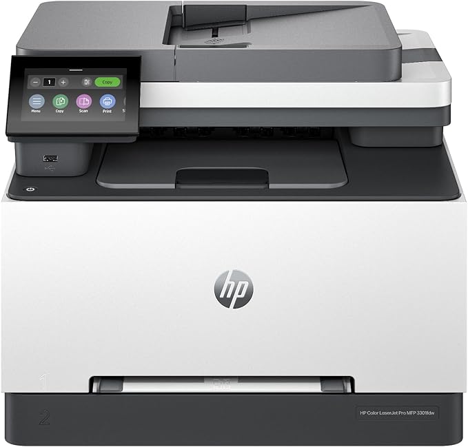 HP Color Laserjet Pro MFP 3301sdw Wireless All-in-One Color Laser Printer, Scanner, Copier 499Q3F