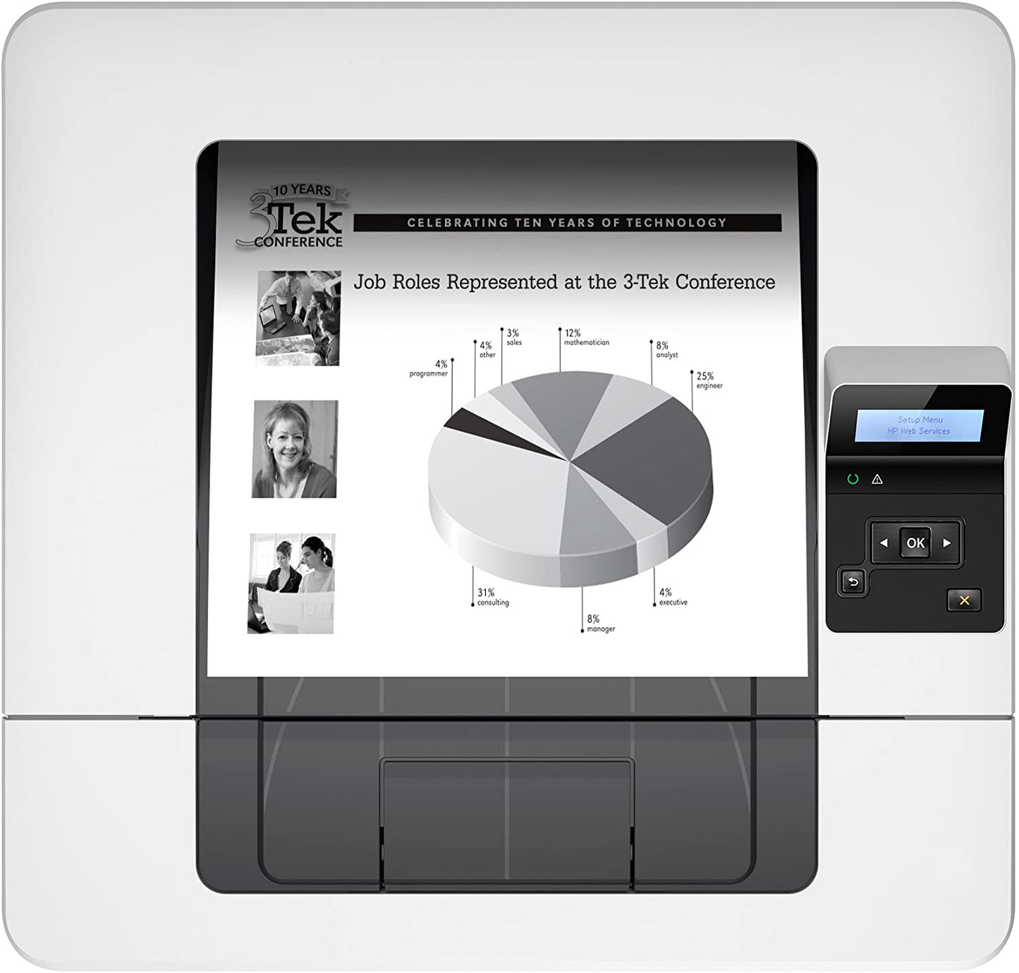 HP laserjet M402N  USB Network C5F93A PLUS EXTRA TRAY D9P29A
