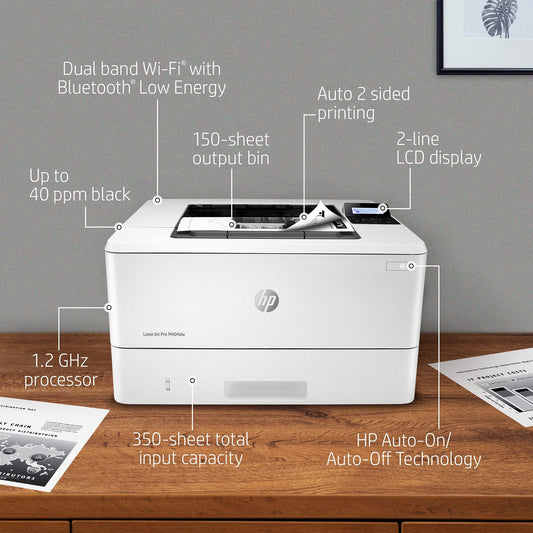 HP laserjet M404DW Duplex Network Wifi Enterprise W1A56A  FS