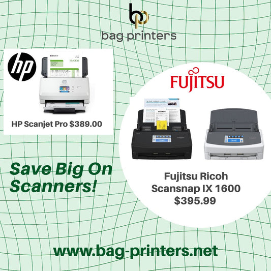 Fujitsu SNAP SCAN IX1600 Wi-Fi Scanner  PA03770-B635 -