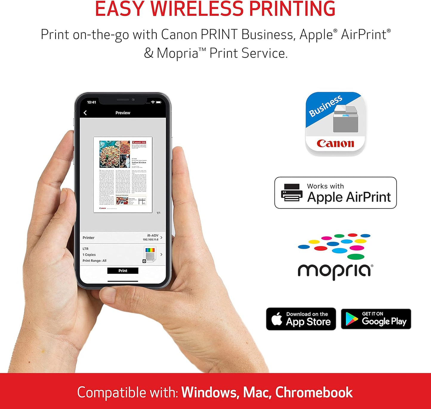 Canon Color imageCLASS MF656Cdw - All in One, Duplex, Wireless Laser Printer