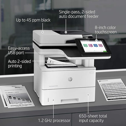 HP Laserjet M528DN 1PV64AR New OEM Sealed Box  Copy Print Scan