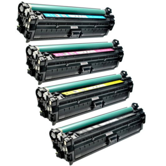 LASERJET M750 CP5525  650A toner set CE270A  CE271A CE272A CE273A