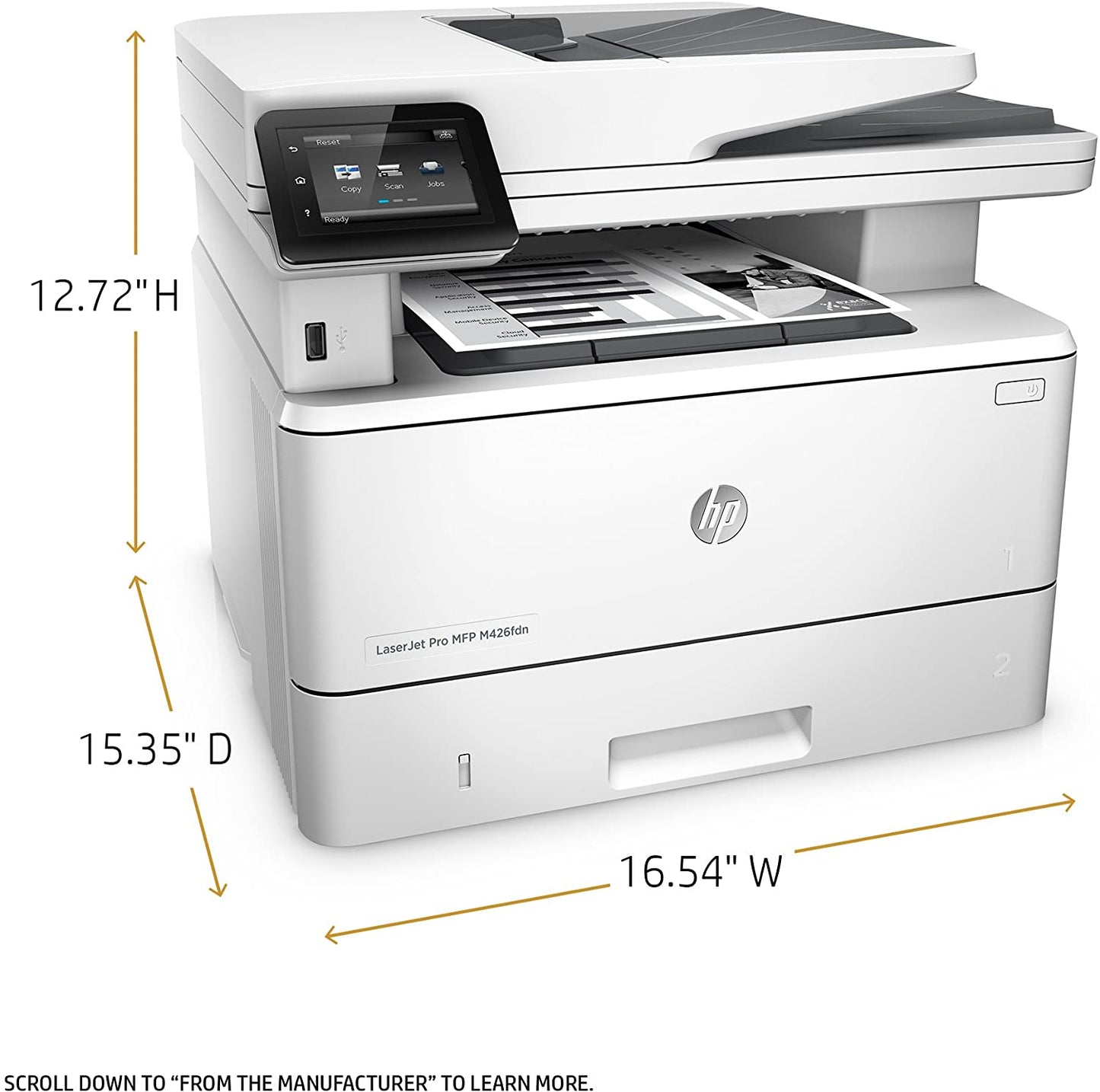 HP laserjet M426FDN  F6W14A All In One  PLUS 2 extra toners