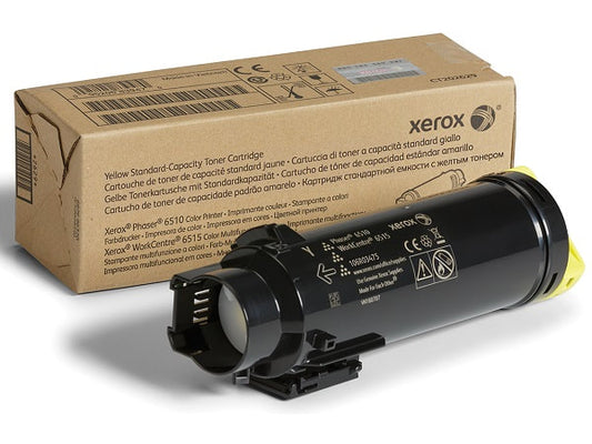 Genuine Xerox Phaser 6510 6515 Yellow toner  High Capacity 106R03692