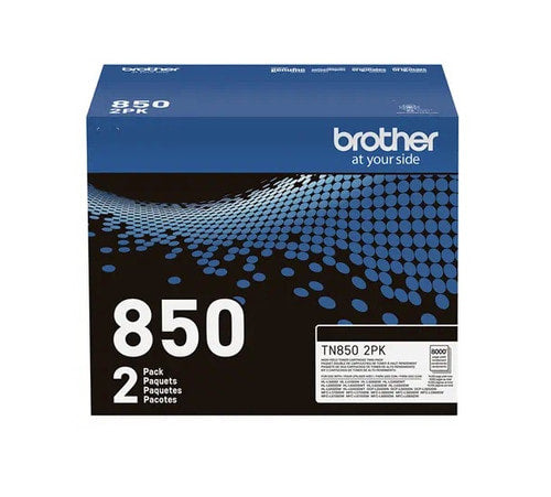 Brother TN850 2 PACK Genuine Brother Brand Toner TN-850 NT