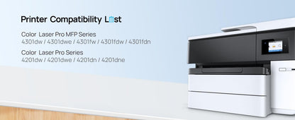 HP Color Laserjet MFP M4301 4201 Series  210A Toner Set  FS