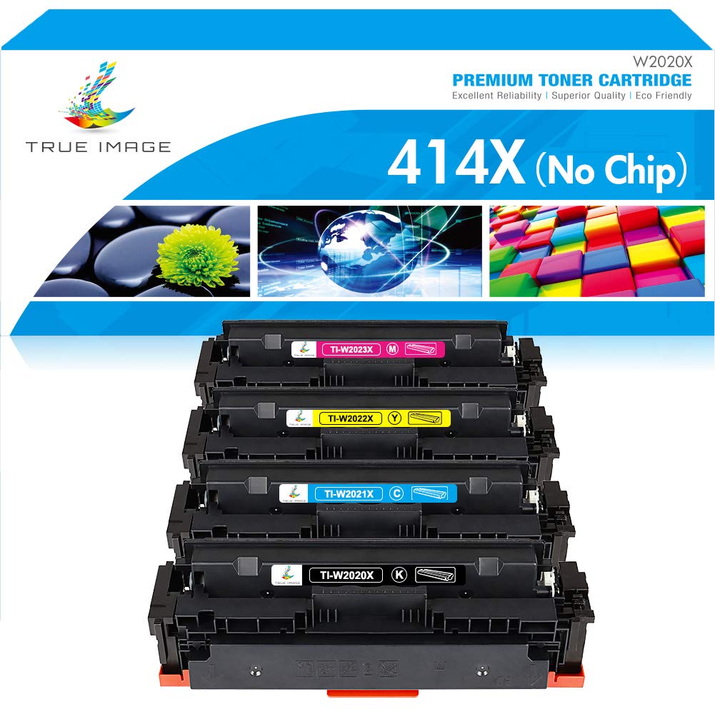 HP Laserjet M479 M454 High Yield  414x Set of 4 Toners HP 414x W2020X W2021X W2022X W2023X
