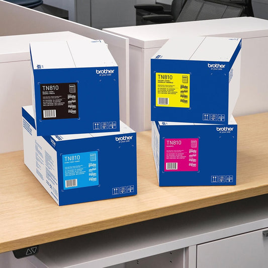 Brother TN810  Genuine Brother Brand Toner set 4  MFC L9470CDN HL L9410CDN TN810BK
