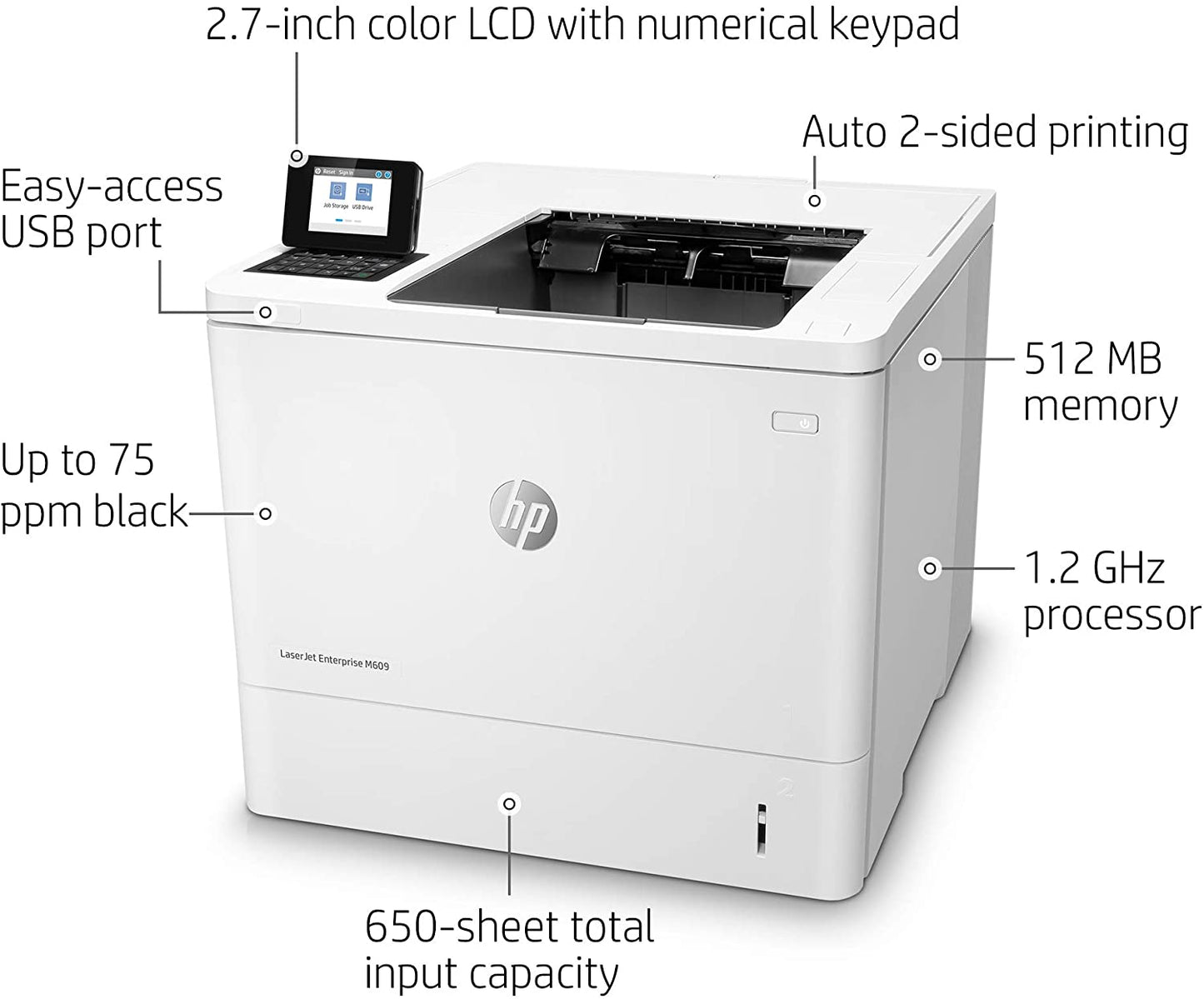 HP Laserjet  M609DN K0Q21A