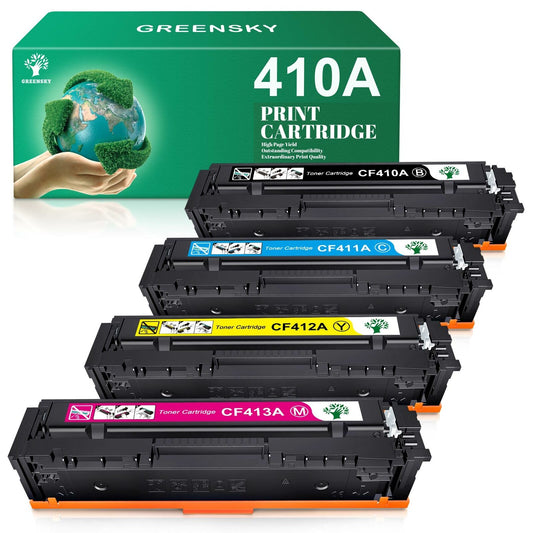 HP Laserjet M477DN M452   CF410A Set of 4 Toners CF410A CF411A CF412A CF413A