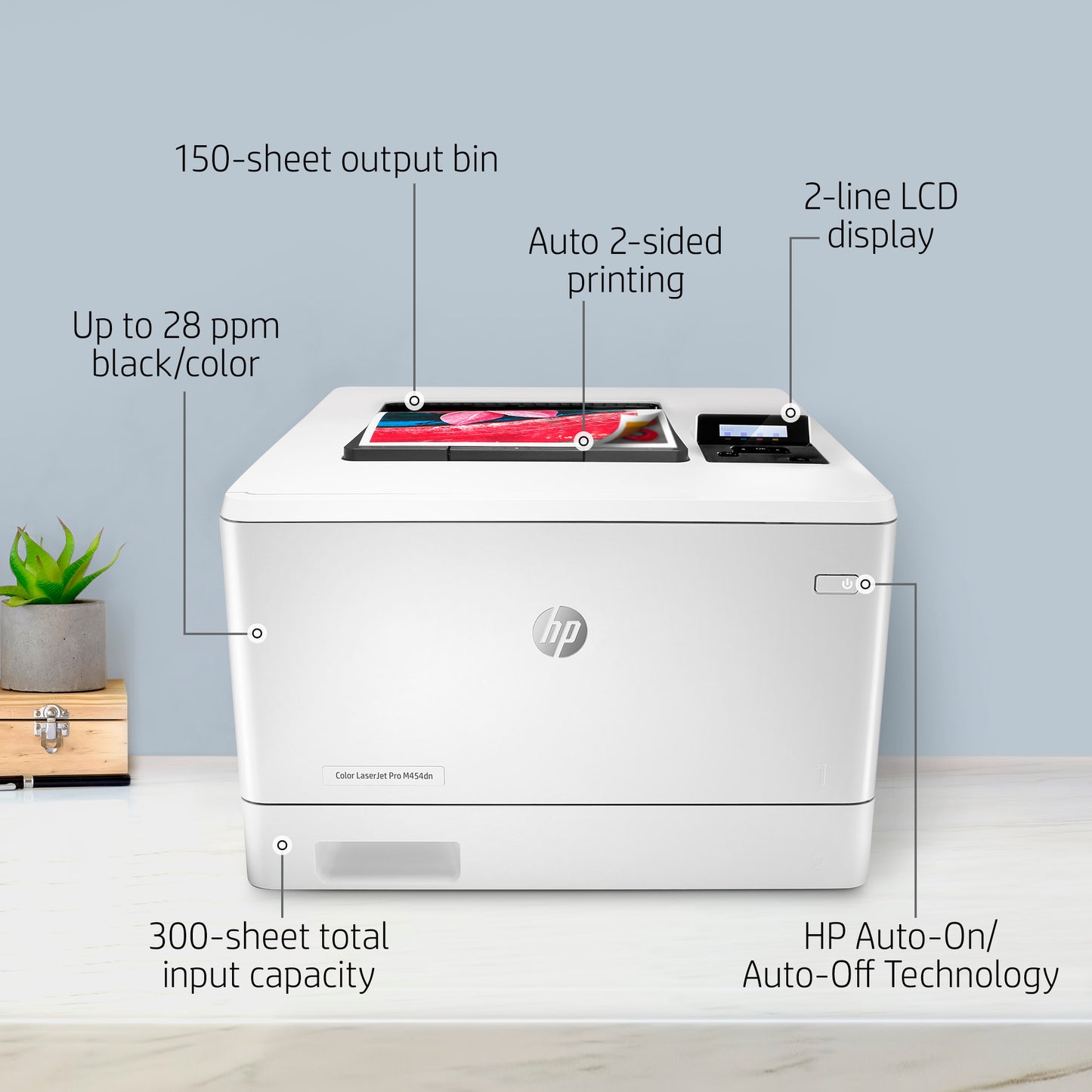 HP Color laserjet M454DN  Duplex Network W1Y44A#BGJ   W1Y44A