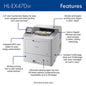 Brother Workhorse Series Color Laser Printer  HL EX470W   WKH -