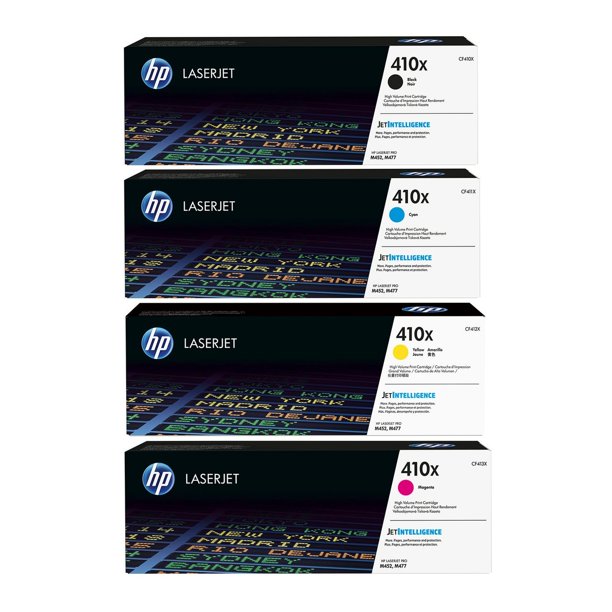 Genuine HP Laserjet M477 M452 Series  CF410A Set of 4 Toners CF410A CF411A CF412A CF413A