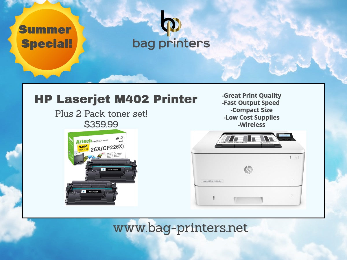 HP laserjet M402DN  Duplex Network C5F94A SS