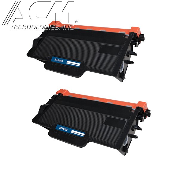 2 PACK Brother TN850 Toner High Yield 8,000 pages TN-850  Premium Compatible brand NT