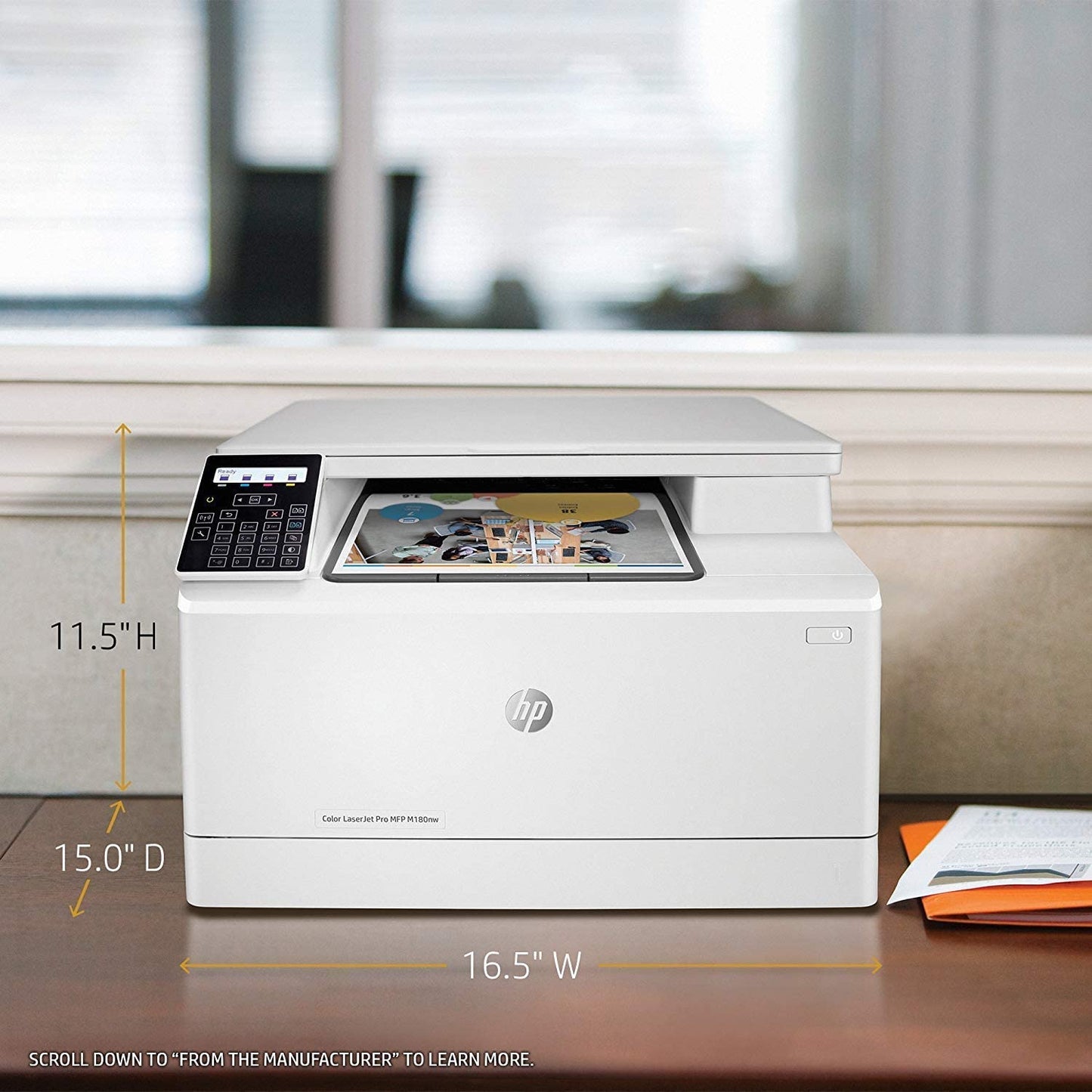 HP Color laserjet M180NW T6B74A  All In One with WIFI  Copy Print Scan - copy