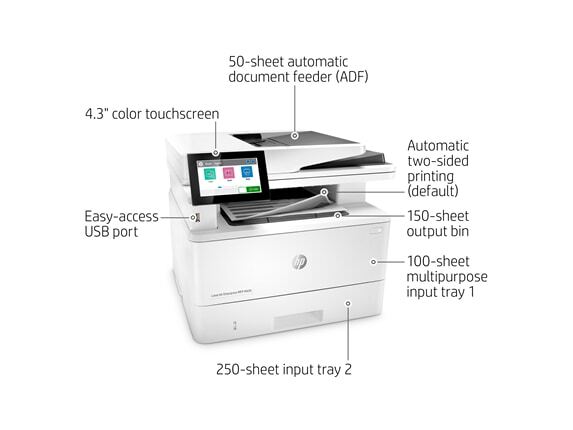 HP Laserjet M430F  All In One Fax Print Copy Scan Wifi Duplex 3PZ55A