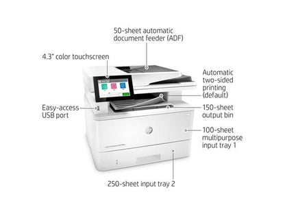 HP Laserjet M430F  All In One Fax Print Copy Scan Wifi Duplex 3PZ55A