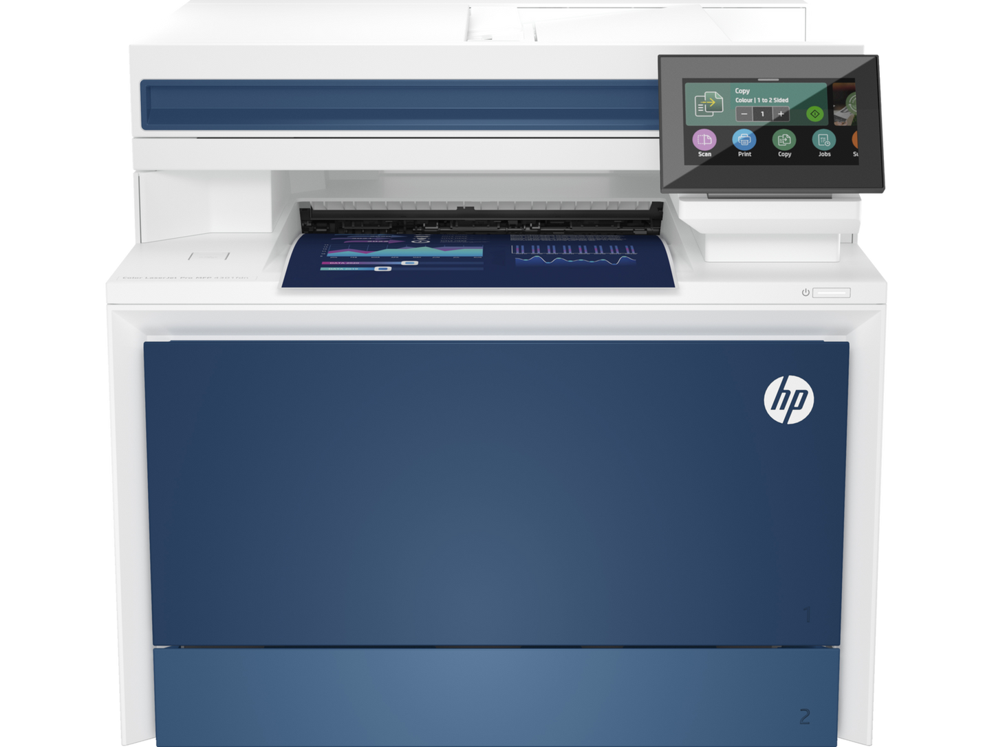 HP Color LaserJet Pro MFP 4301fdn All-In-One Printer Duplex Network  4RA81F