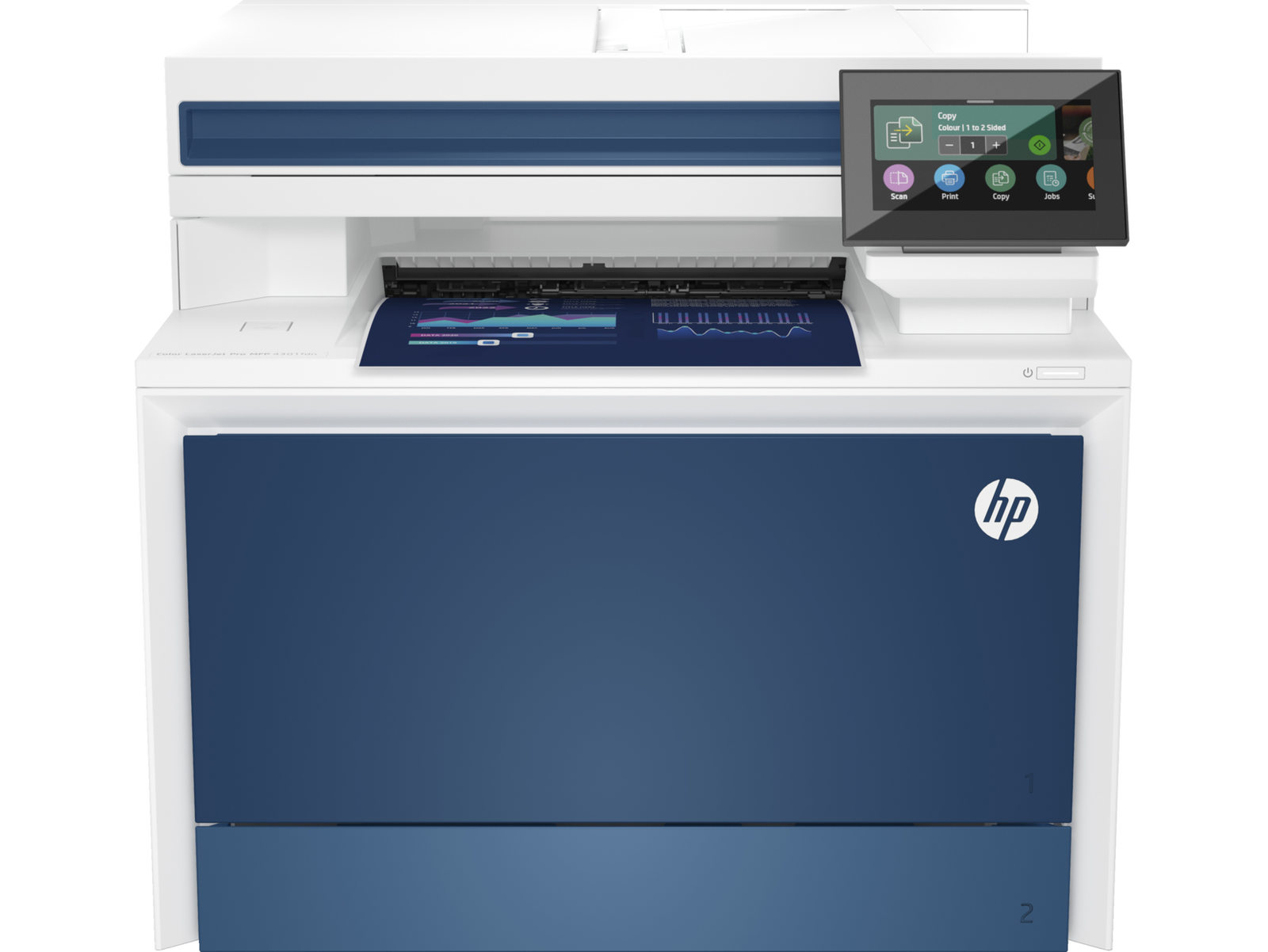 HP Color LaserJet Pro MFP 4301fdn All-In-One Printer Duplex Network  4RA81F
