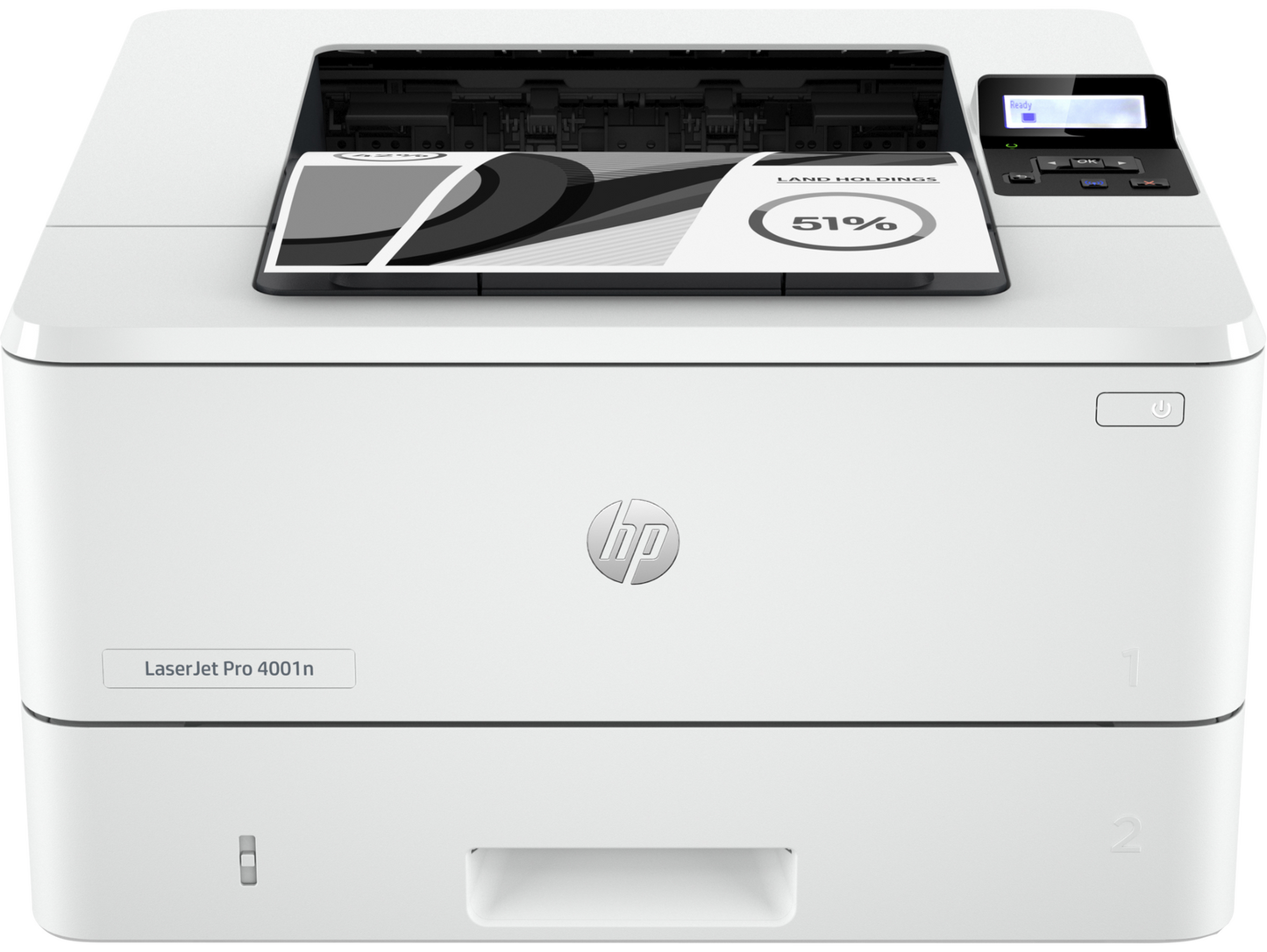HP LaserJet Pro 4001N Monochrome Laser Printer 2Z599FR#BGJ 
