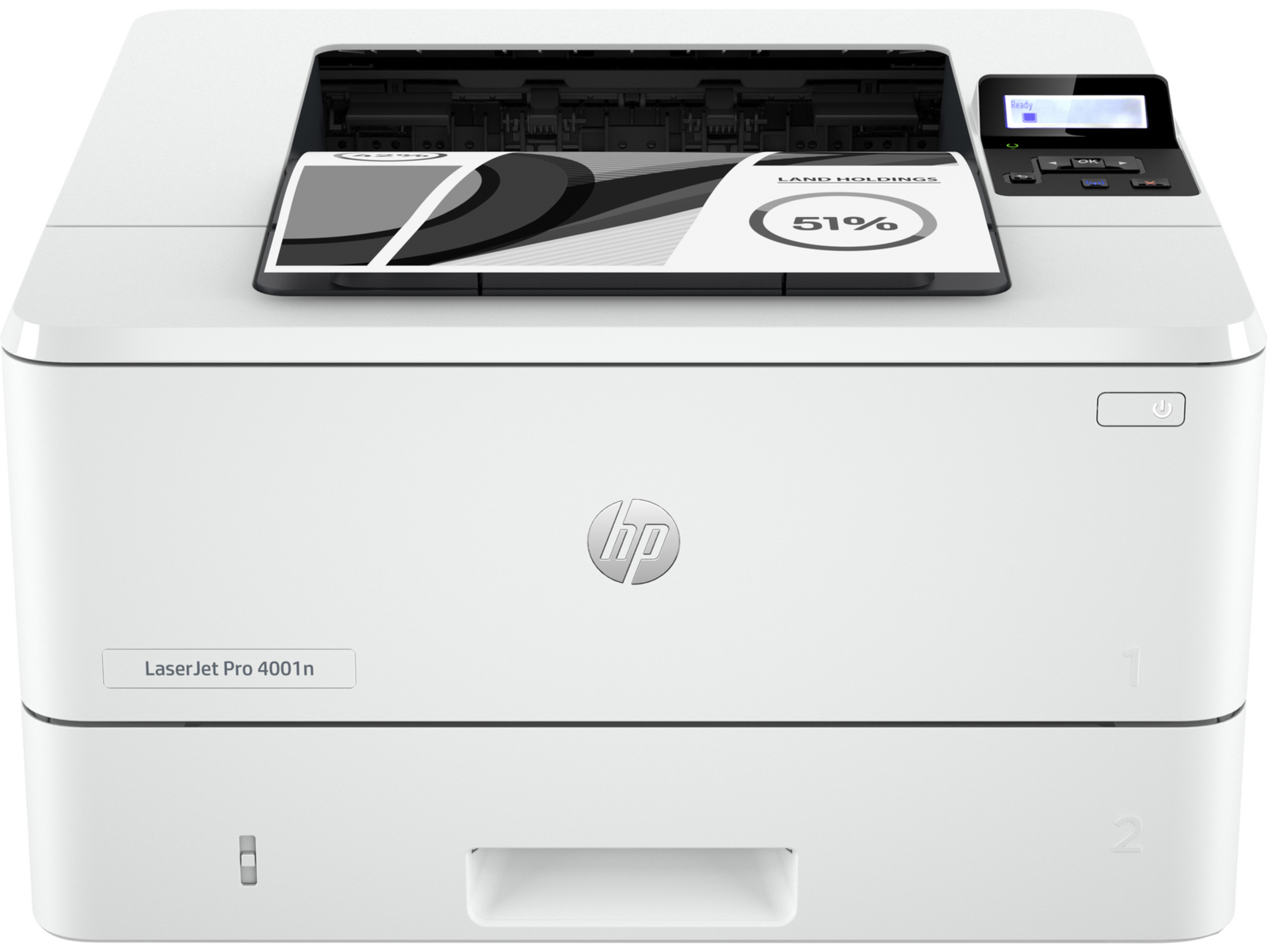 HP LaserJet Pro 4001N Monochrome Laser Printer 2Z599FR#BGJ 