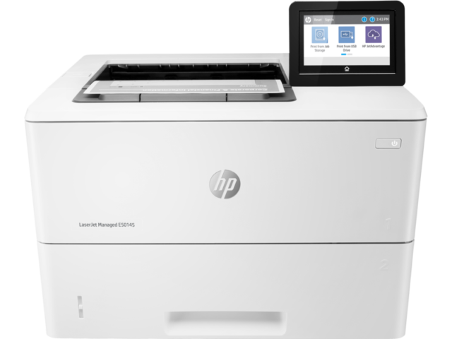 HP LaserJet Managed E50145DN 1PU51A Duplex Network Low page Count 25! 