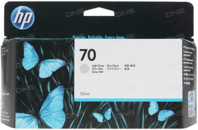 HP 70 (C9451A) Light Gray Ink Cartridge