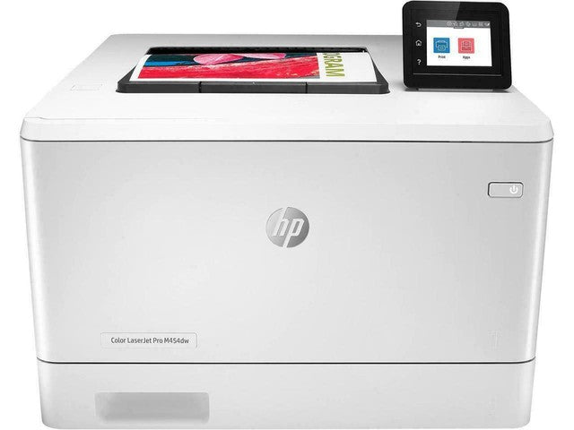 HP Color LaserJet Pro M454dw Printer W1Y45A Duplex Wireless Low Page Ct 8500    