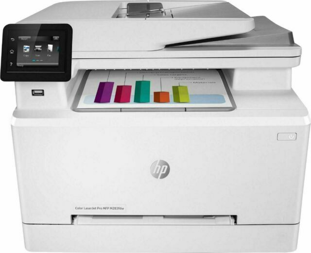 HP LaserJet Pro M283cdw Wireless Color Printer Print Copy Scan Fax 7KW73A
