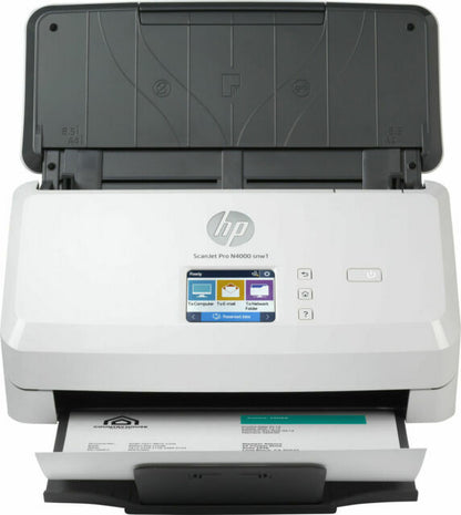 HP Scanjet Pro N4000 Sheetfeed Scanner - White