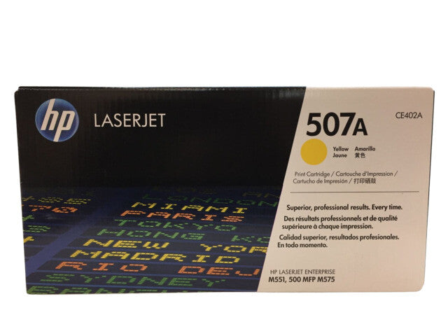 HP 507a (CE402) Yellow Toner Cartridge