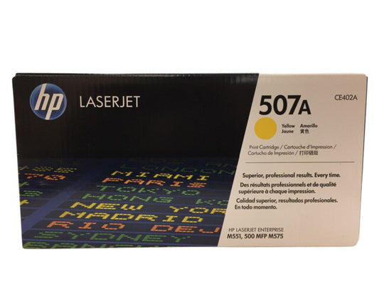 HP 507a (CE402) Yellow Toner Cartridge