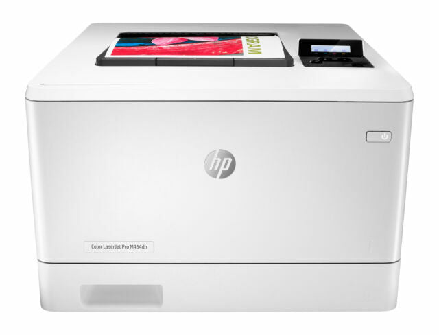  HP LaserJet Pro M454dn Color Printer  Duplex Network 